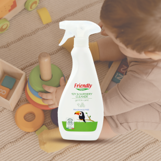 Bezzapachowy spray do mycia zabawek i akcesoriów dziecięcych, 500 ml