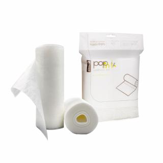 Biodegradowalne papierki do pieluszek wielorazowych, 160 sztuk