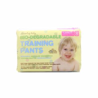 Biodegradowalne pieluchomajtki dla dzieci, rozmiar 8 (Large 15-18 kg), 23 szt.