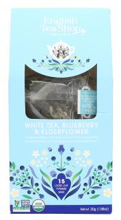 Herbata biała, White Tea, Blueberry  Elder, 15 piramidek