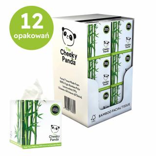 KARTON 672 sztuk chusteczek higienicznych w pudełkach, 12 opakowań po 56 sztuk
