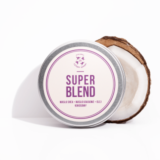 Masło do ciała Super Blend (masło kakaowe  olej kokosowy  masło shea), 150 ml