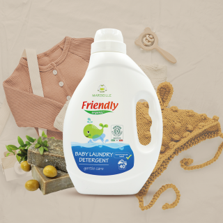 Mydło marsylskie, Płyn do prania ubranek dziecięcych, 40 prań, 2 L