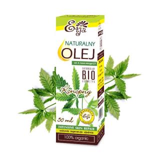 Naturalny olej konopny BIO, 50 ml