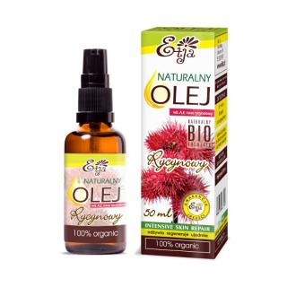 Naturalny olej rycynowy BIO, 50 ml