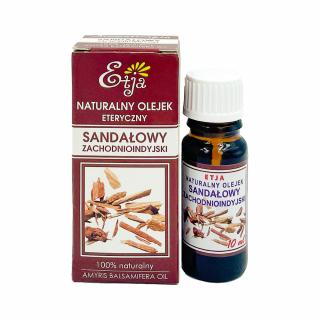 Naturalny olejek eteryczny sandałowy zachodnioindyjski, 10 ml