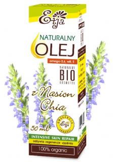 Olej z nasion chia BIO, 50 ml