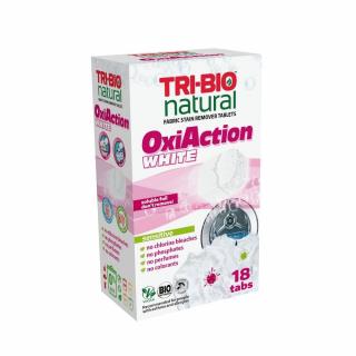 OXI ACTION WHITE, Tabletki do prania białego, 18 szt.