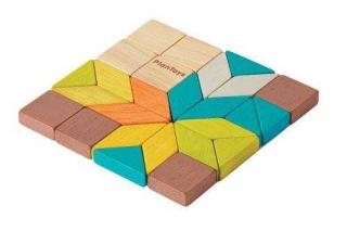 Plan Toys, Mini mozaika drewniana do układania