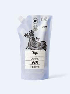 REFILL, Naturalne mydło do rąk Figa, 500 ml