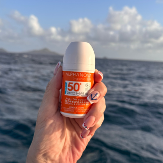 ROLL ON, Mineralny krem przeciwsłoneczny w kulce z filtrem SPF50+, EXTREME SPORT, 50 g