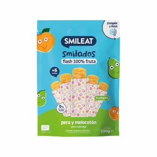 Smilado BIO, Lody owocowe o smaku gruszki i brzoskwini, 50 g