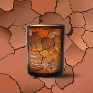 Świeca sojowa w szkle Warm Sienna, Kolekcja Mood Stories, 190 g