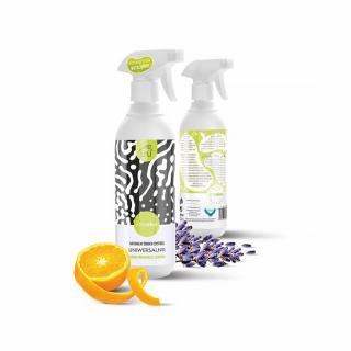 Uniwersalny spray do sprzątania, Pomarańcza i Lawenda, 500 ml