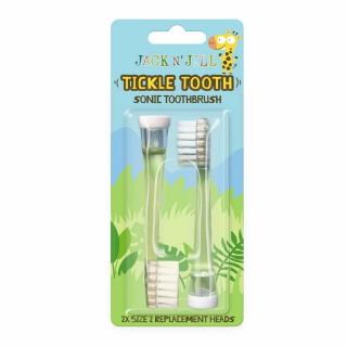 Wymienne końcówki do szczoteczki sonicznej Tickle Tooth, 2 sztuki