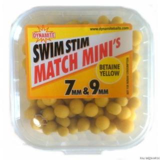 Dynamite Baits Swim Stim Match Minis 7- 9mm Yellow