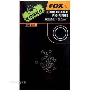 Fox Edges Kuro O Rings 2.5mm Small x 25pc