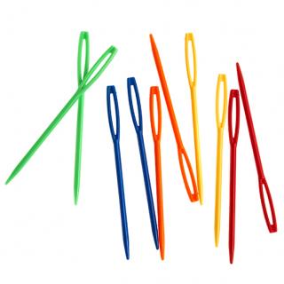 IGŁY PLASTIKOWE 7 CM, 10 SZTUK