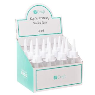 Klej silikonowy 60 ml, display box 12 szt.