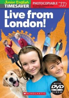 Junior English Timesavers: Live from London! (ksiazka + DVD)