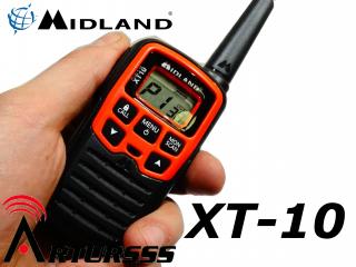 Midland XT-10 krótkofalówki PMR 446Mhz