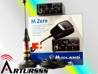 Zestaw GDD4  CBradio Midland M-Zero + Alan Black