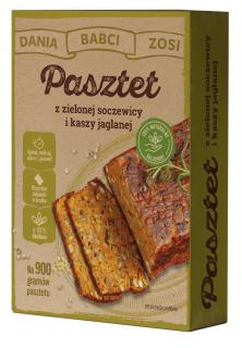 Pasztet  z zielonej soczewicy i kaszy jaglanej 325g