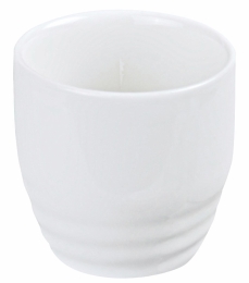 Biała porcelanowa czarka do sake 4,8 cm