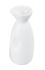 Biała porcelanowa karafka do sake 140 ml