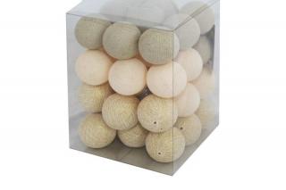 Cotton Ball Lights Golden Glow 35 kul