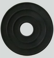 Czarna żeliwna podstawka 13,4 cm