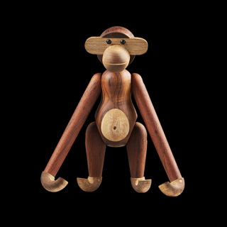 Drewniana małpka Kay Bojesen średnia