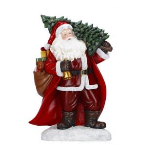 Figurka św. Mikołaja z choinką MERRY MOMENTS