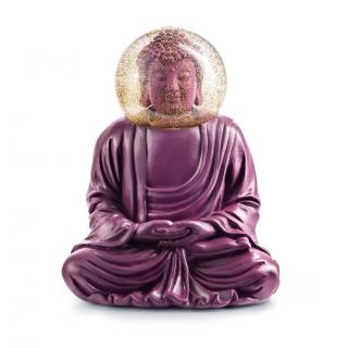 Kula śnieżna The purple Buddha 15 cm