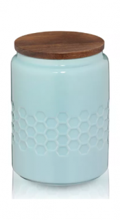 Niebieski ceramiczny pojemnik 0,8 L Mellis KELA
