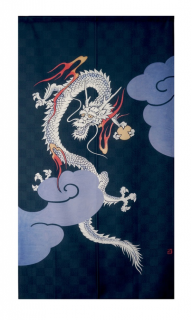 Noren rising dragon 85 x 150 cm