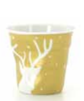 Porcelanowy kubek Reindeer Revol 80 ml