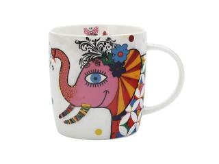 Porcelanowy kubek ze słoniem SMILE STYLE Mug Princess 370 ml