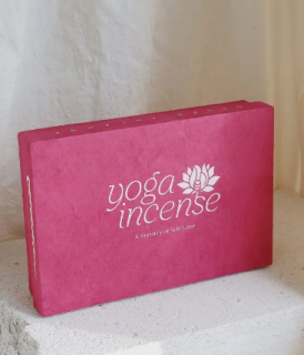 Upominkowy zestaw kadzieł sznurkowych Yoga Stupa Incense