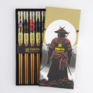 Zestaw 5 par pałeczek Samurai
