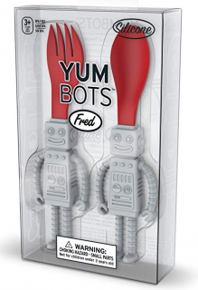 Zestaw sztućców dla dzieci Roboty Fred and friends