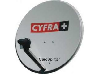 Antena oryginalna z CYFRA+ 65cm z konwerterem monoblock single