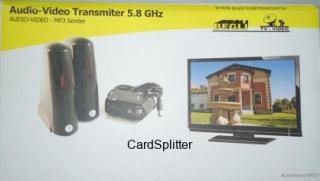 Audio-Video Transmiter 5.8 GHz MP3 Sender
