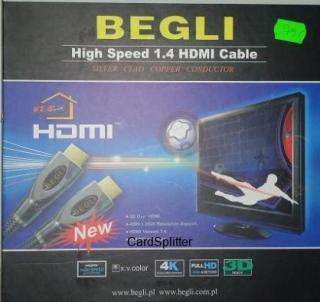 Kabel HDMI High Speed 1.4 Cable 0,7m.