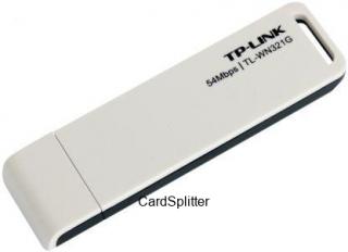 Karta TP-Link TL-WN321G 2,4GHz 54Mbit/s  USB