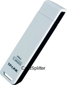 Karta TP-Link TL-WN322G 2,4GHz 54Mbit/s USB