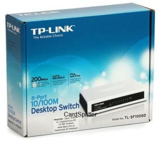 TP-LINK TL-SF1008D 8xport