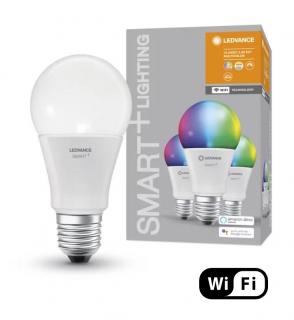 3szt. żarówek LED SMART+ WIFI CLA60 9W RGBW E27 LEDVANCE