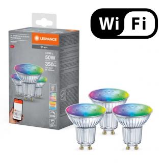 3szt. żarówek LED SMART+ WIFI PAR16 5W RGBW GU10 LEDVANCE