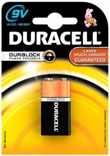 Bateria alkaliczna 6LR61 9V blister DURACELL